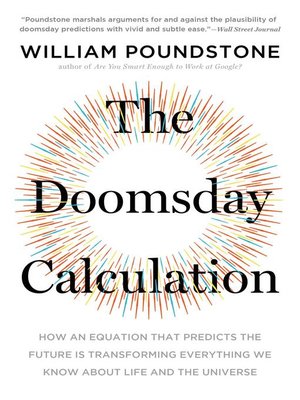 cover image of The Doomsday Calculation